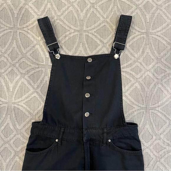 Cheap Monday Black Loose Fitting Overalls - Picture 2 of 9